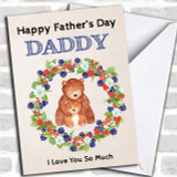 Bears & Fruit Personalized Father's Day Card