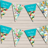 Tropical Hawaiian Beach Luau Pineapple Flamingo Hen Do Party Bunting