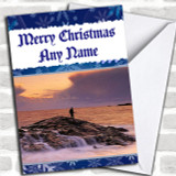 Fishing Personalized Christmas Card