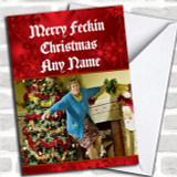 Mrs Browns Boys Xmas Personalized  Christmas Card