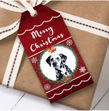 Dalmatian Dog Christmas Gift Tags