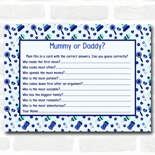 Personalized Prints Baby Shower Games Page 1 Red Heart Print Personalized Prints Baby Shower Games Page 1 Red Heart Print