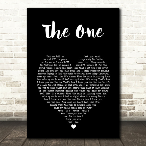 Matt Johnson The One Black Heart Song Lyric Music Art Print