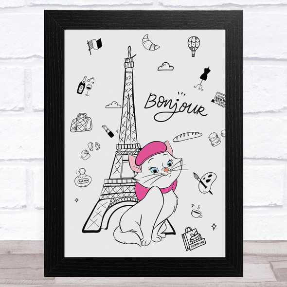 Marie The Aristocats Paris Children's Kids Wall Art Print