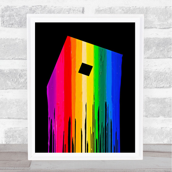 Roblox Rainbow Paint O Children's Kids Wall Art Print