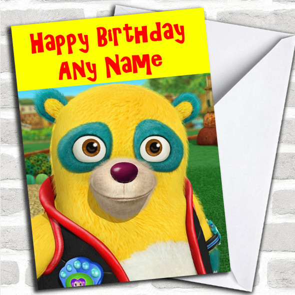 Special Agent Oso Personalized Birthday Card