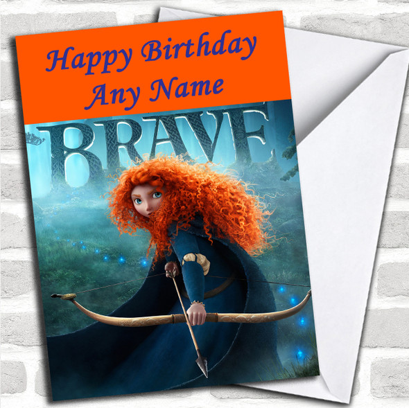 Brave Personalized Birthday Card