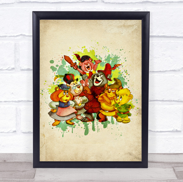 Adventures Of The Gummi Bears Wall Art Print