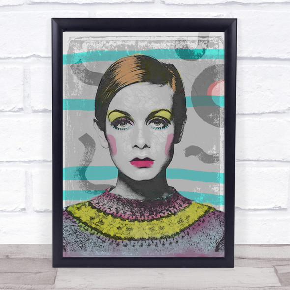 Twiggy Abstract Wall Art Print