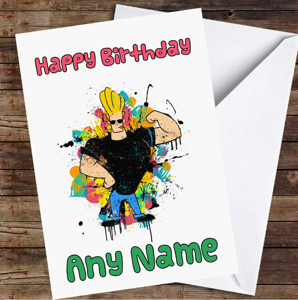 Personalised Johnny Depp Birthday Greeting Card - Any Occasion With Envelope, Made In UK