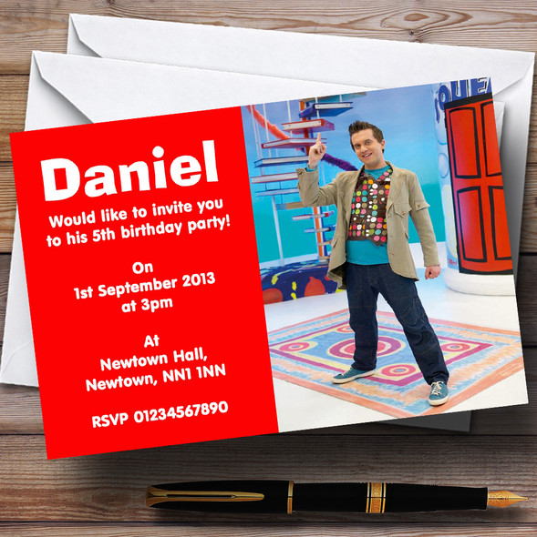 Mister Maker Personalized Children's Birthday Party Invitations