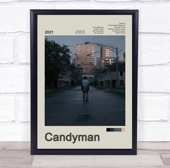 Candyman Movie Polaroid Vintage Film Wall Art Poster Print