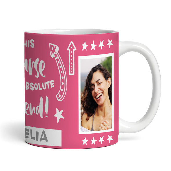 Gift For Nurse Legend Photo Pink Tea Coffee Cup Personalized Mug