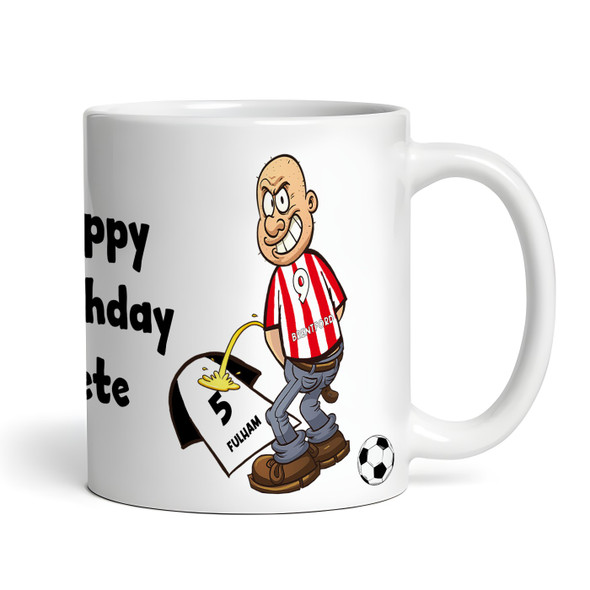 Brentford Weeing On Fulham Funny Soccer Gift Team Rivalry Personalized Mug