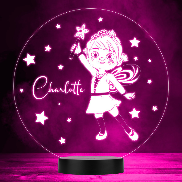 Cocomelon Kids Tv Fairy YoYo Stars LED Lamp Personalized Gift Night Light