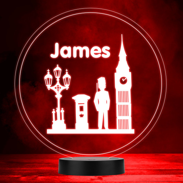 London City Traditional Icons LED Lamp Personalized Gift Night Light