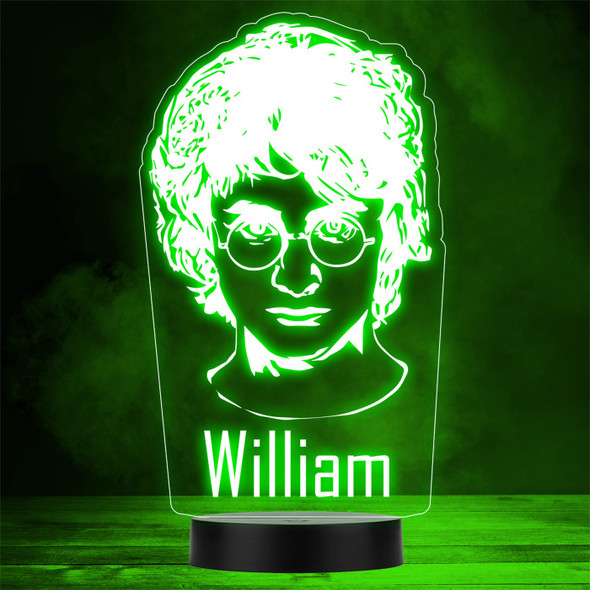 Harry Potter Head Personalized Gift Color Changing LED Lamp Night Light