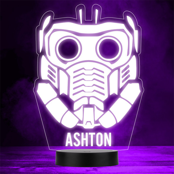 Star Wars Lord Mask Personalized Gift Color Changing LED Lamp Night Light