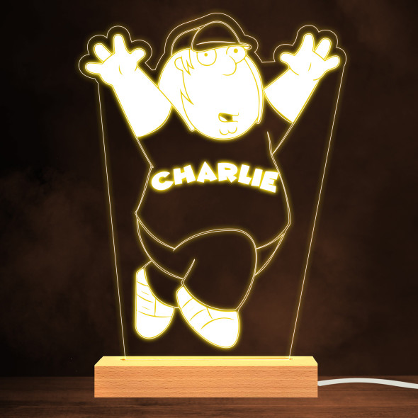 Chris Griffin Family Guy Tv Show Personalized Gift Warm White Lamp Night Light
