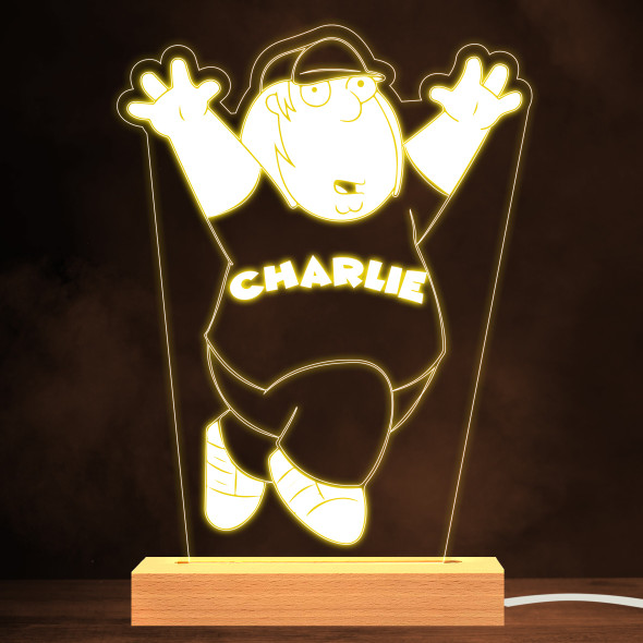 Family Guy Chris Griffin Kids Tv Show Personalized Gift Warm White Lamp Night Light