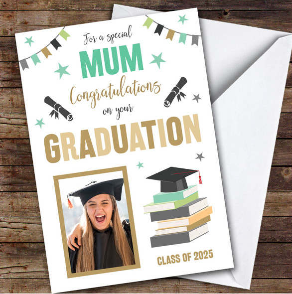 Personalized Graduation Card For Mum Photo Books Hat