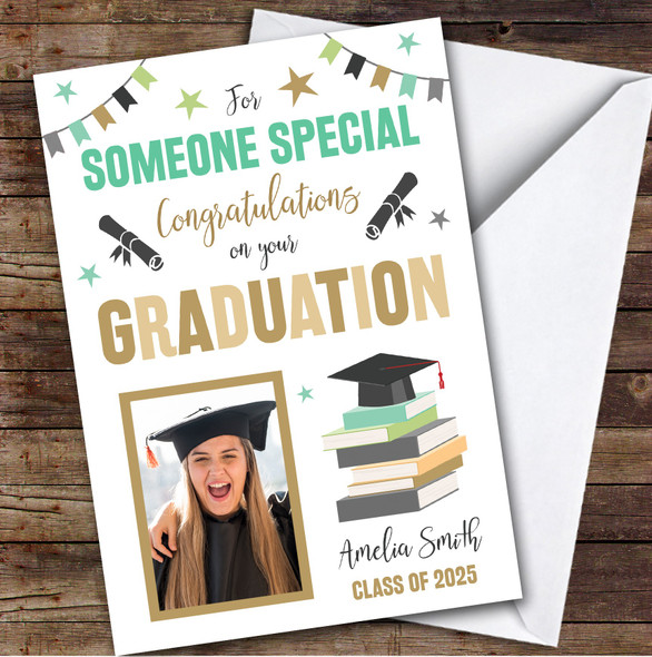Personalized Graduation Card For Someone Special Photo Books Hat