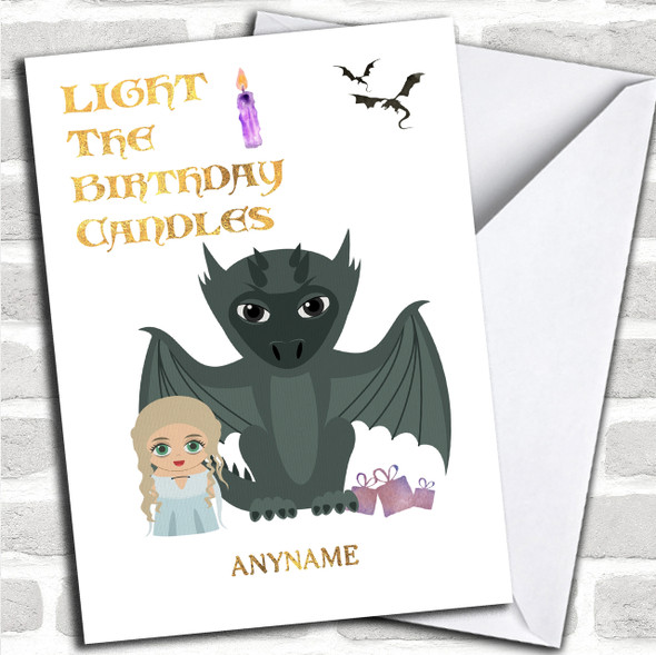 Got Daenerys Game Of Thrones Birthday Personalized Card