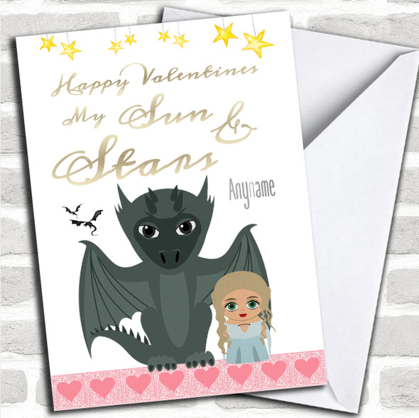 Got Daenerys Cute Game Of Thrones Valentines Personalized Card