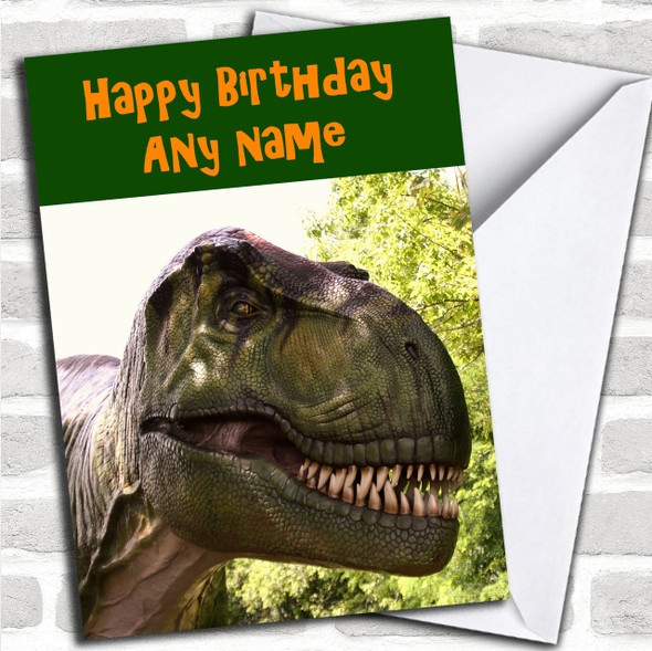 Huxters Dino-Weihnachtskarte Für Bruder – 14,8x14,8 Cm, Quadratisch, Mit Umschlag, Witziges T-Rex-Motiv