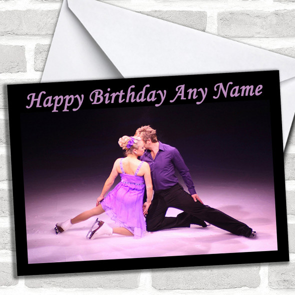 Torvill & Dean Personalized Birthday Card