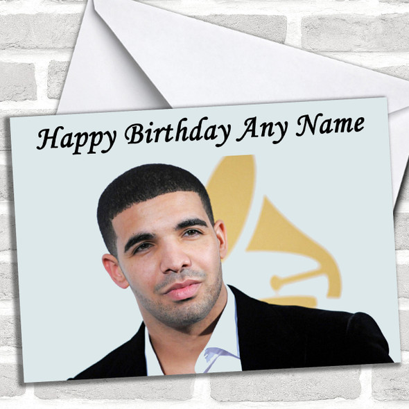 Drake Personalized Birthday Card