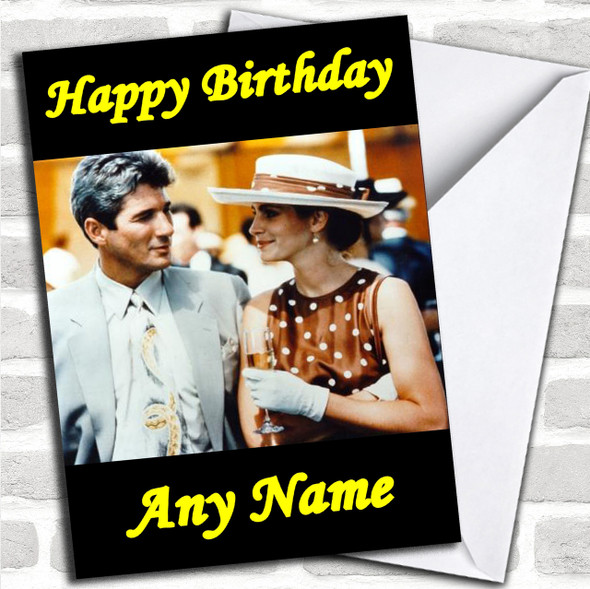 Pretty Woman Personalized Birthday Card