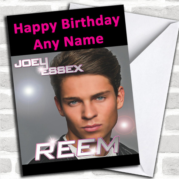 Joey Essex Towie Personalized Birthday Card