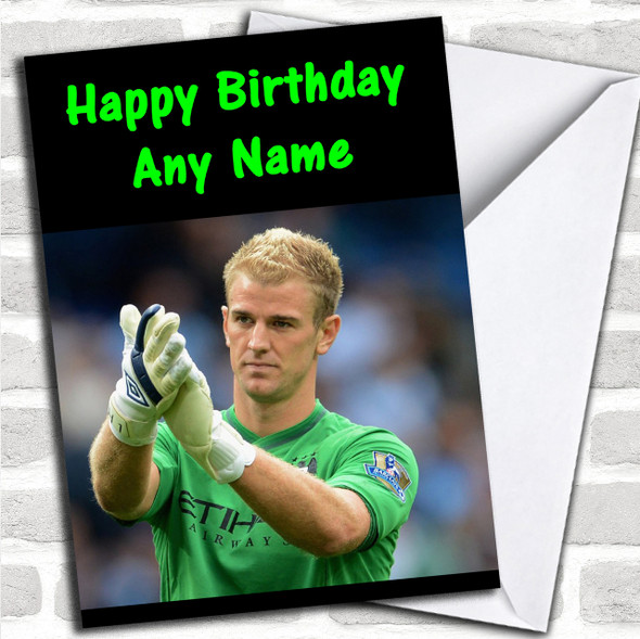 Joe Hart Personalized Birthday Card