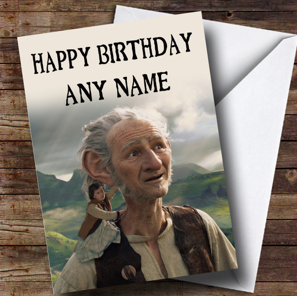 Personalized The Bfg Children's Birthday Card