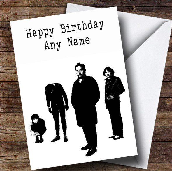 Personalized The Stranglers Celebrity Birthday Card