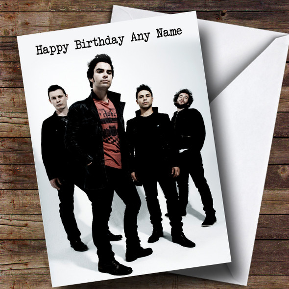 Personalized Stereophonics Celebrity Birthday Card