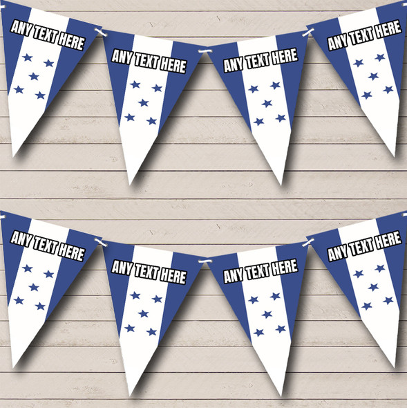 Honduras Flag Personalized Birthday Party Bunting Flag Banner