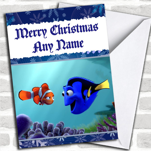 Finding Nemo Personalized Christmas Card