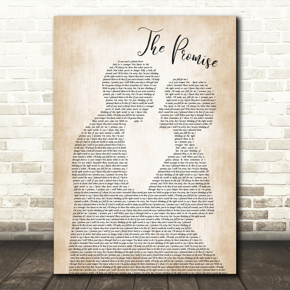 Sturgill Simpson The Promise Man Lady Bride Groom Wedding Song Lyric Quote Print