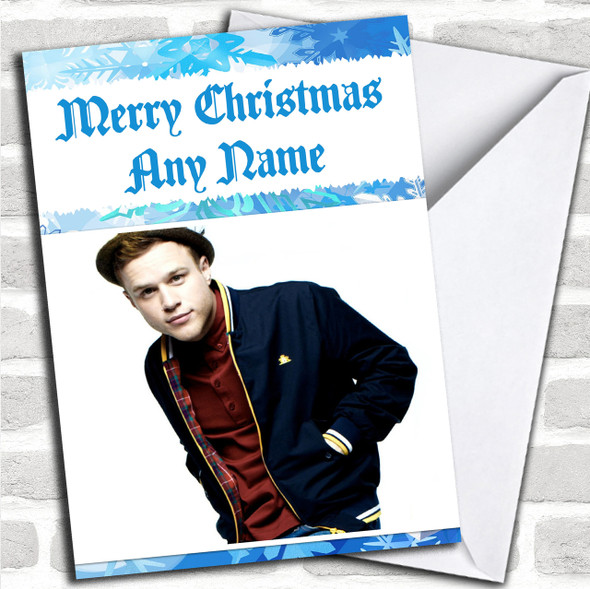 Olly Murs Personalized  Christmas Card