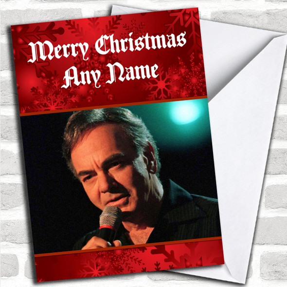 Neil Diamond Personalized  Christmas Card