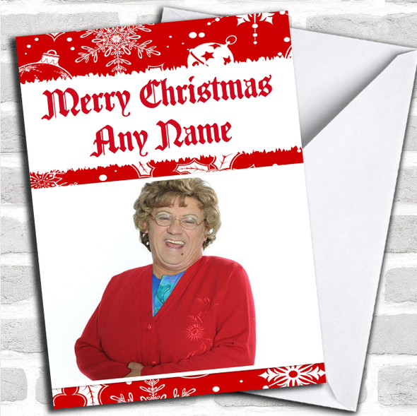 Mrs Browns Boys Personalized  Christmas Card