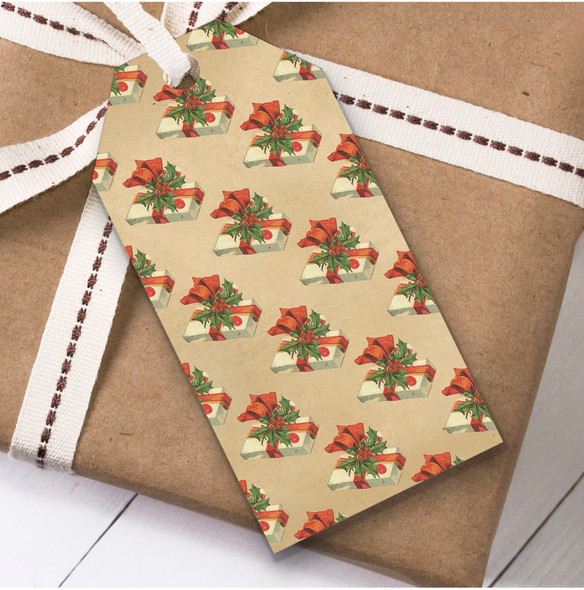Rustic Traditional Presents Christmas Gift Tags