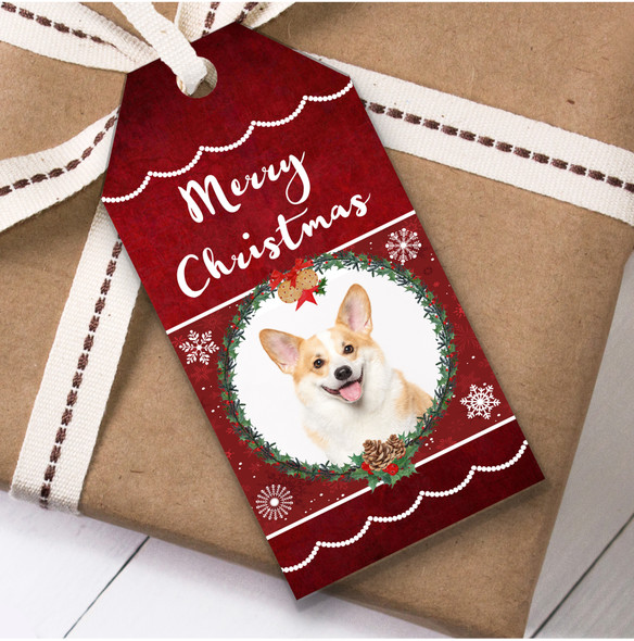 Welsh Corgi Dog Christmas Gift Tags