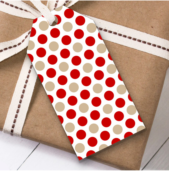 Spotty Dots Christmas Gift Tags
