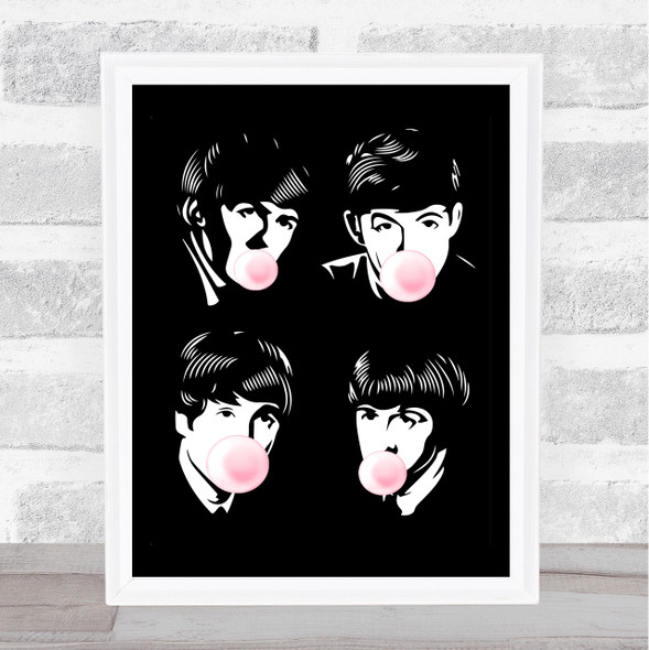 The Beatles Bubblegum Decorative Wall Art Print