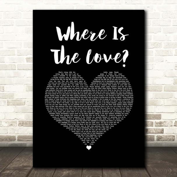 Black Eyed Peas – Where Is the Love? Lyrics