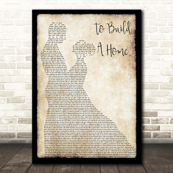 The Cinematic Orchestra To Build A Home Man Lady Dancing Song Lyric Print