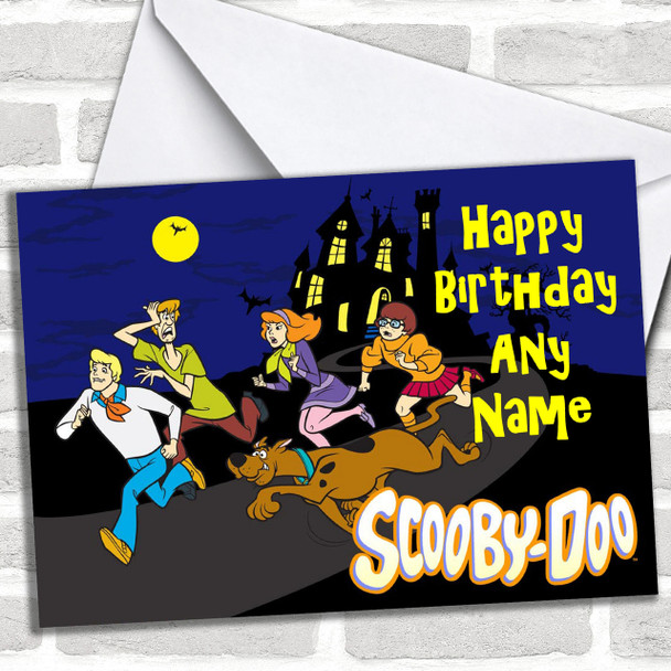 Scooby Doo Personalized Birthday Card